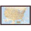 Load image into Gallery viewer, Personalized US Traveler Map—Choose Your Frame