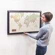 Load image into Gallery viewer, Personalized World Traveler Push Pin Map