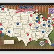Load image into Gallery viewer, Ballpark Travel Quest Map