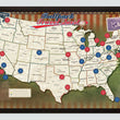 Load image into Gallery viewer, Ballpark Travel Quest Map