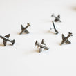 Load image into Gallery viewer, Pewter Airplane Push Pins