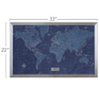 Load image into Gallery viewer, Modern Blueprint World Travel Map