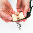 Load image into Gallery viewer, Handmade Tiny Leather Traveler Journal Necklace