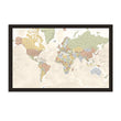 Load image into Gallery viewer, Map Your Travels Push Pin World Travel Map Framed
