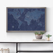 Load image into Gallery viewer, Modern Blueprint World Travel Map