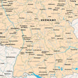 Load image into Gallery viewer, German Traveler Map — Print Only
