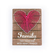 Load image into Gallery viewer, Family Heart String Art