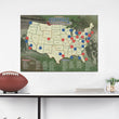 Load image into Gallery viewer, Sports Lover Poster 3 Pack: Ballpark, Football, and Golf Travel Quest Posters