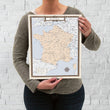 Load image into Gallery viewer, French Traveler Map — Print Only