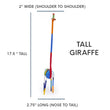 Load image into Gallery viewer, Hand-Beaded Giraffe