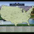 Load image into Gallery viewer, Premier Golf Courses of the United States Map