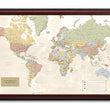 Load image into Gallery viewer, Personalized World Traveler Push Pin Map