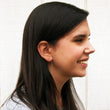 Load image into Gallery viewer, Minimalist Square Traveler Sterling Silver Earrings