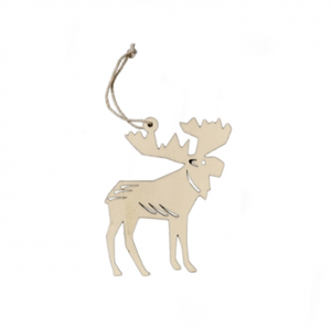 Nordic Moose Ornament