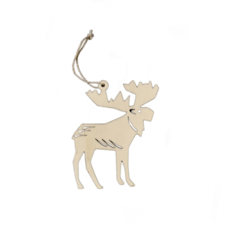 Nordic Moose Ornament