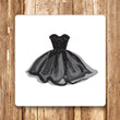 Load image into Gallery viewer, Little Black Dress Coaster Set