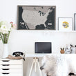 Load image into Gallery viewer, Urban Slate US Travel Map