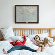 Load image into Gallery viewer, Contemporary World Travel Map