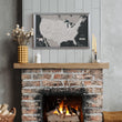 Load image into Gallery viewer, Urban Slate US Travel Map