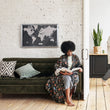 Load image into Gallery viewer, Urban Slate World Travel Map