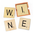 Load image into Gallery viewer, WINE Coaster Set
