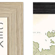 Load image into Gallery viewer, Push Pin World Traveler Map with Rustic Frame

