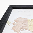 Load image into Gallery viewer, Push Pin World Traveler Map with Rustic Frame
