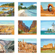 Load image into Gallery viewer, National Park Prints with Teak Frame

