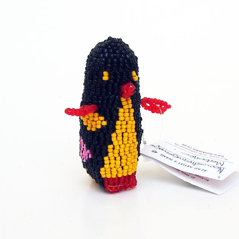 Hand-Beaded Penguin