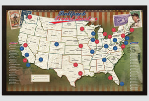 Ballpark Travel Quest Map