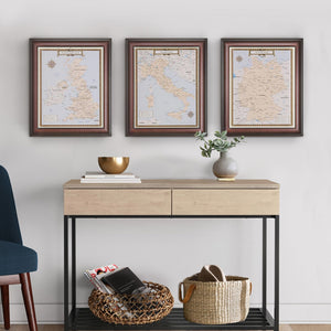 German Traveler Map
