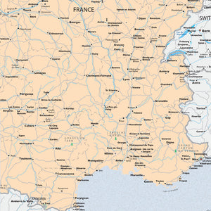 French Traveler Map