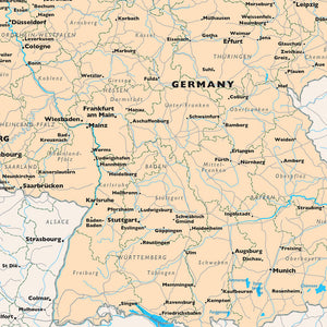 German Traveler Map