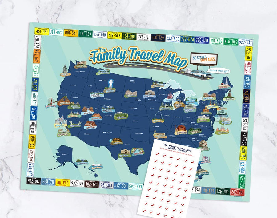 Family Travel Poster