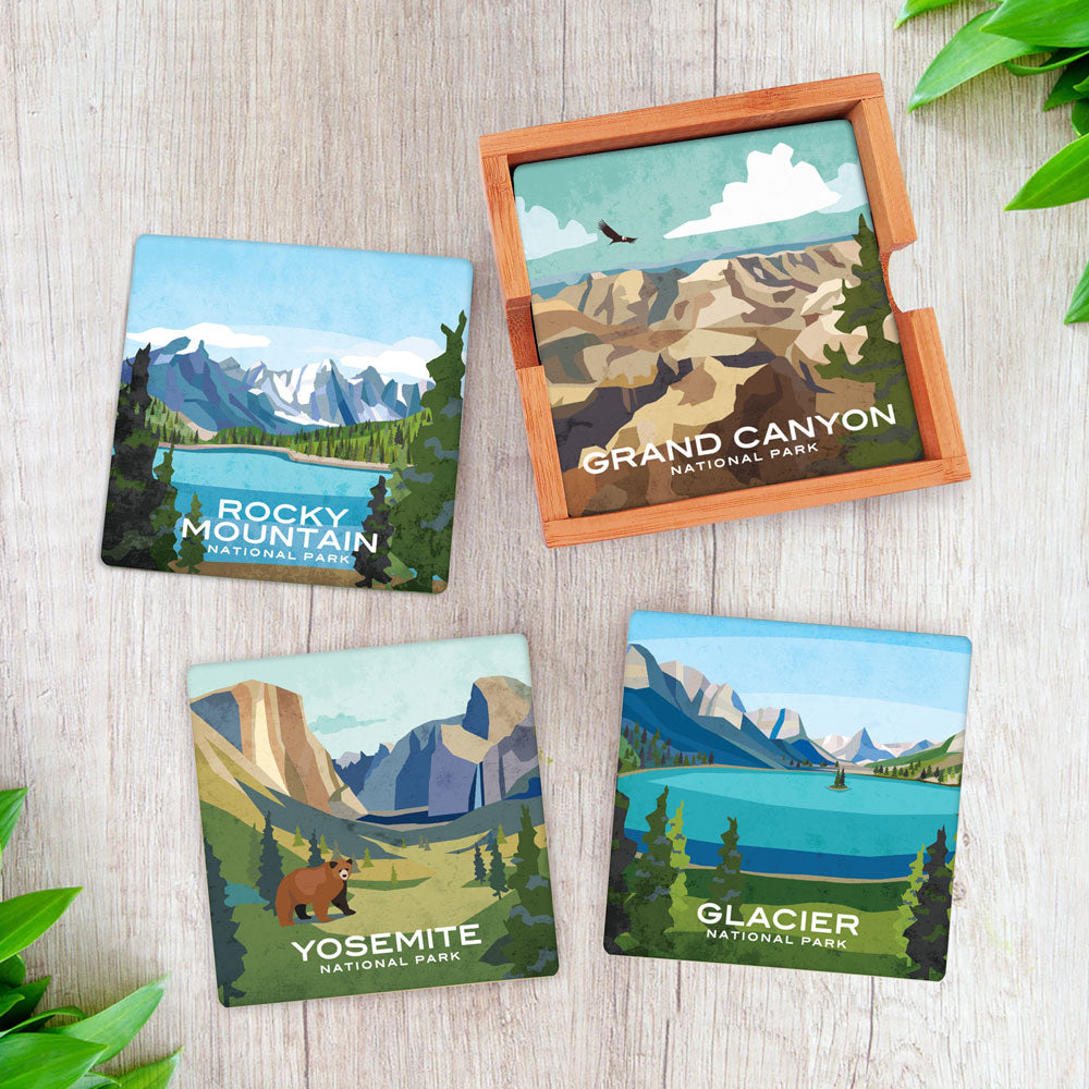 National Parks Coasters (Set one)
