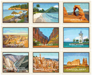 National Parks Prints — Print Only