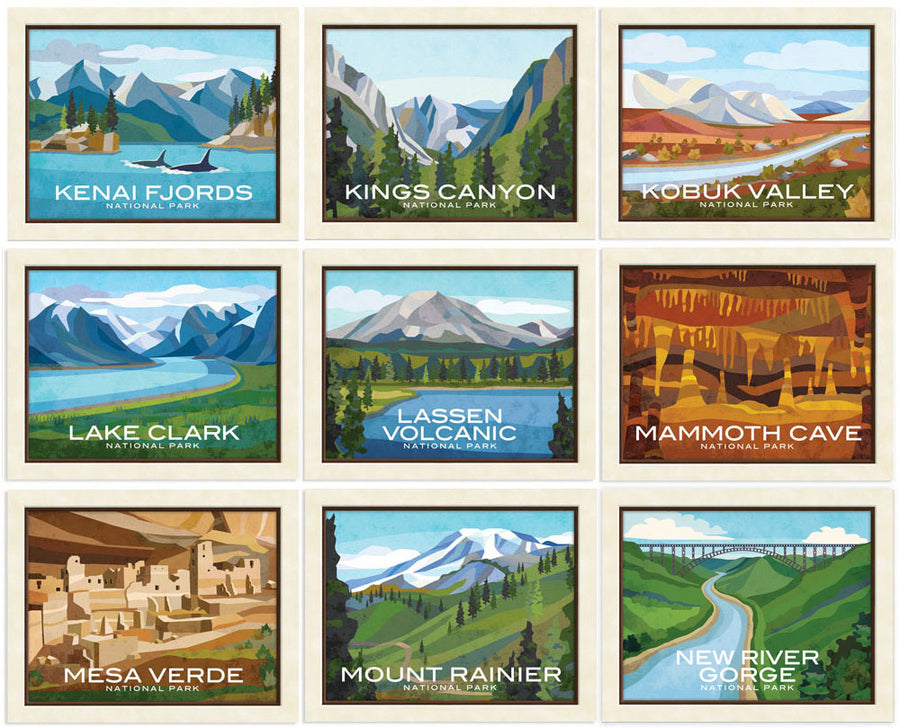 National Parks Prints — Print Only