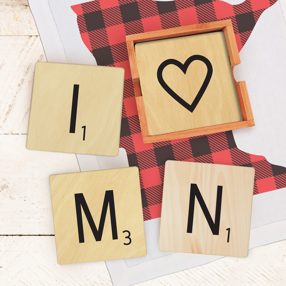 Game Tile Coasters – MapYourTravels.com