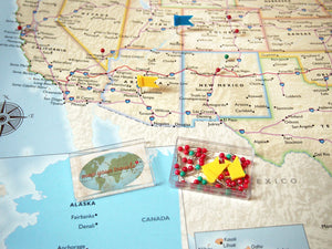 Personalized US Traveler Map