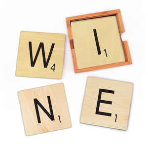 WINE Coaster Set