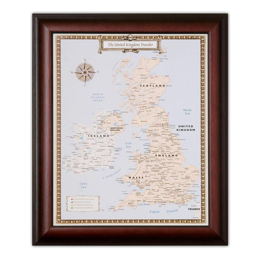 United Kingdom Traveler Map