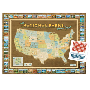 National Parks Travel Quest Poster