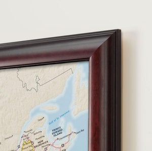 Personalized US Traveler Map